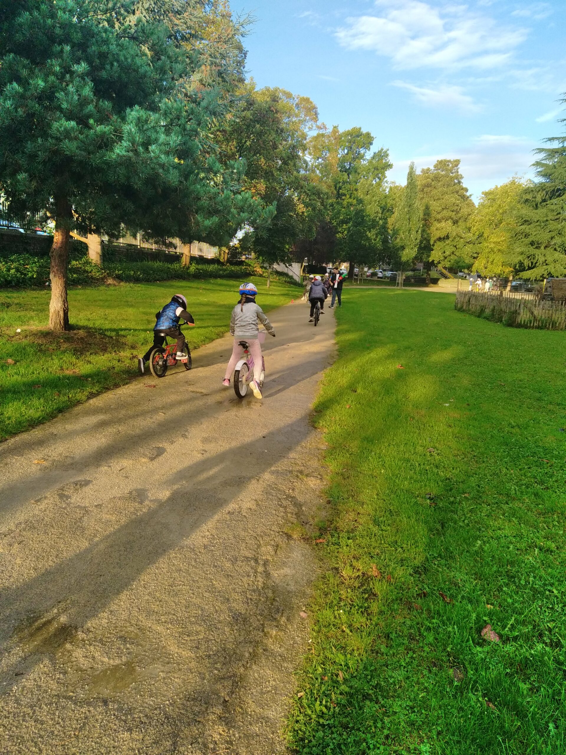 Sortie vélo à l'école Chevreul